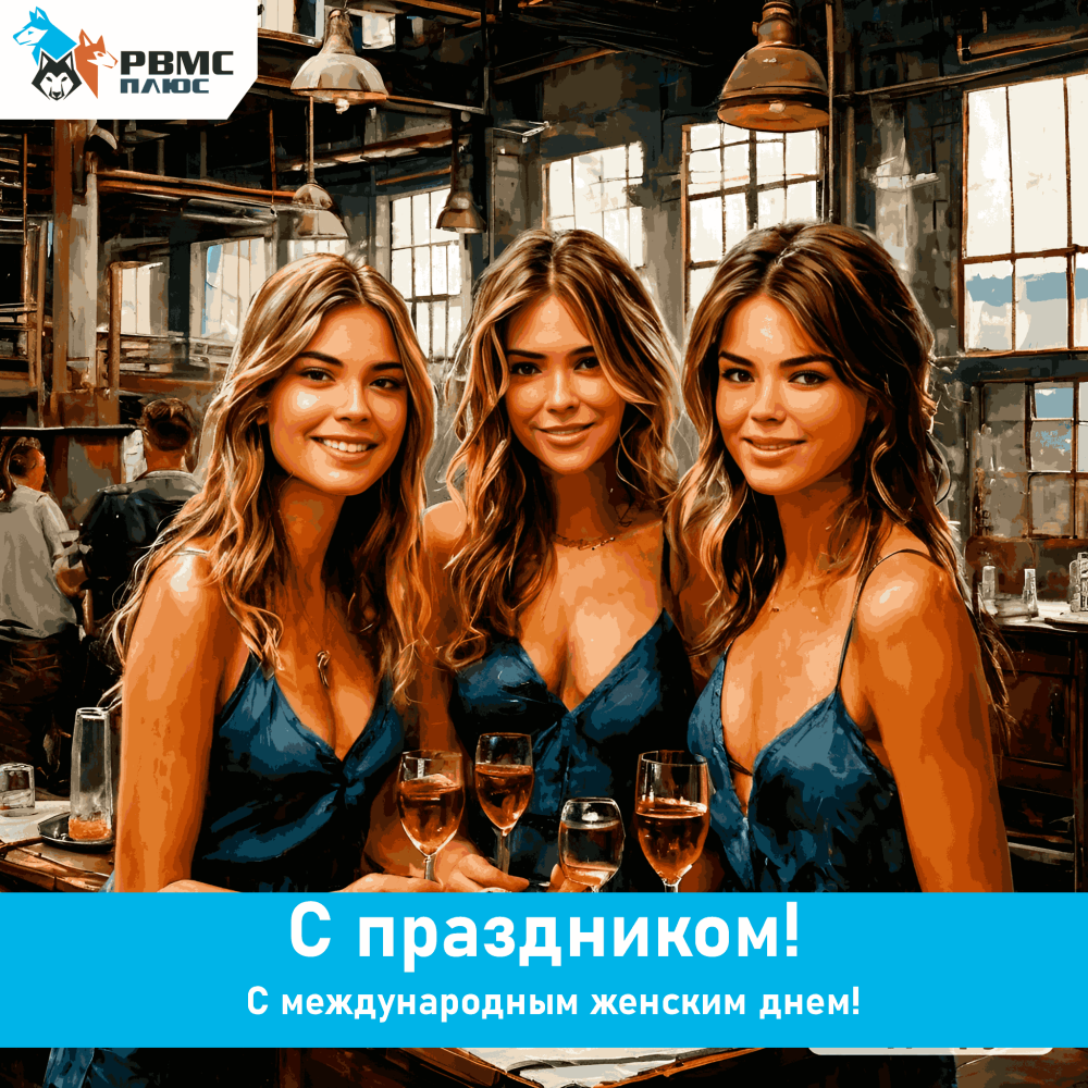 Поздравляем с Международным женским днем!