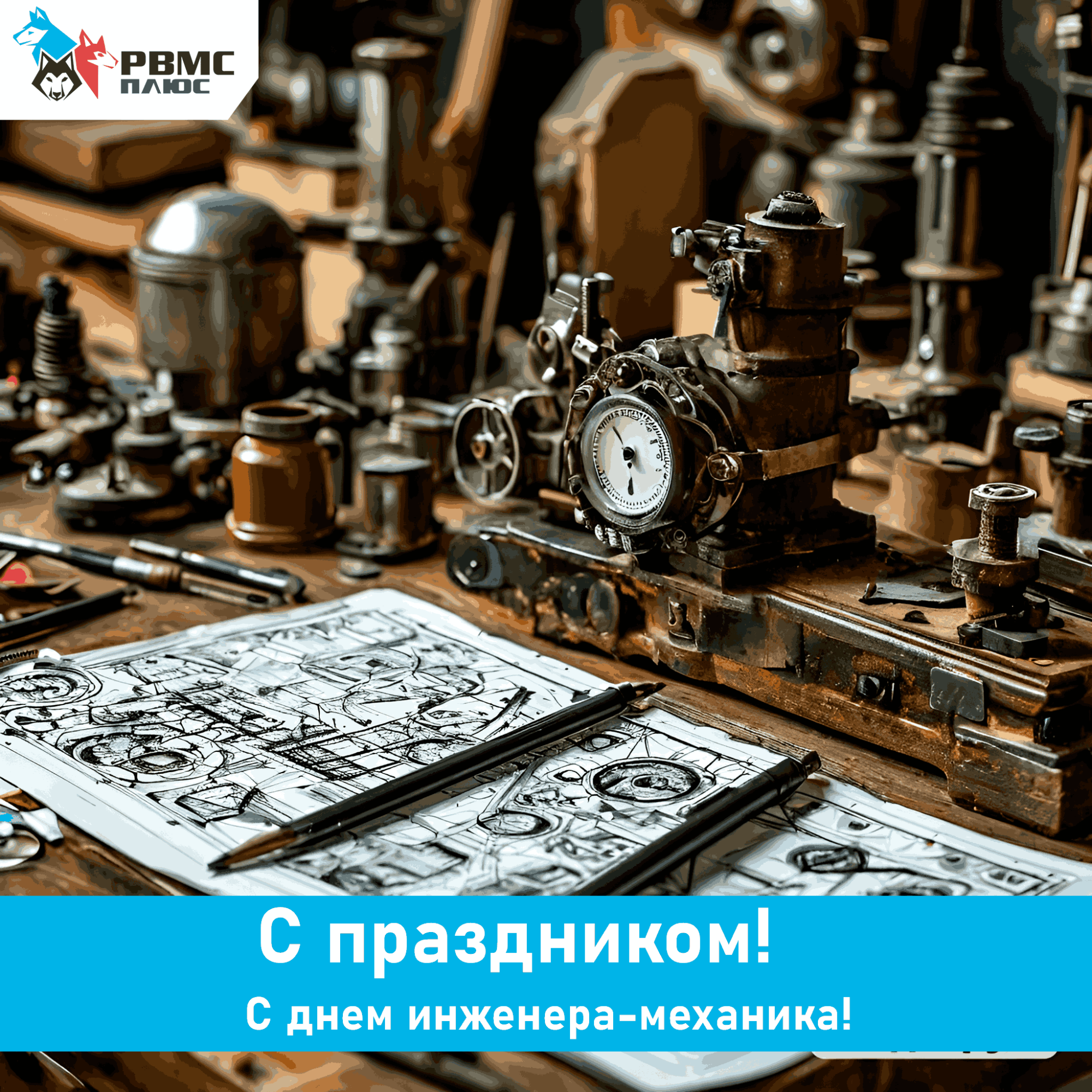 Поздравляем с Днём инженера-механика!