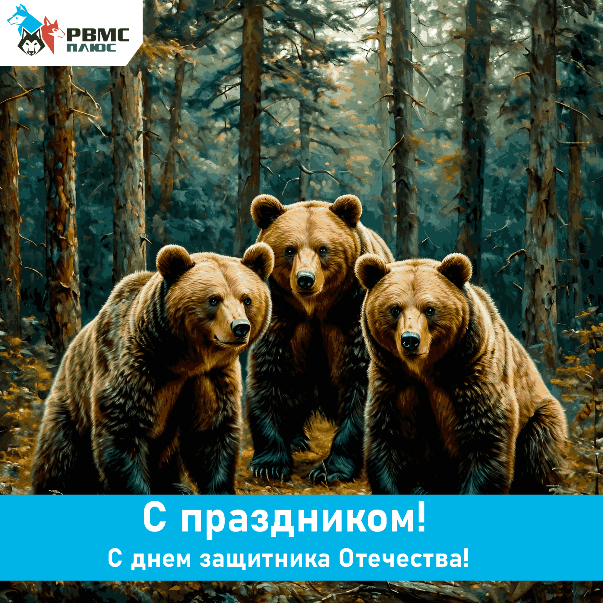 Поздравляем с днем Защитника Отечества!