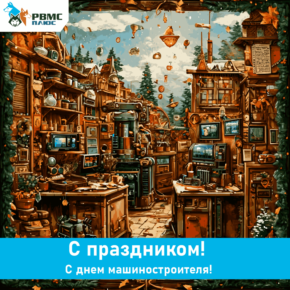 Поздравляем с Днём машиностроителя!