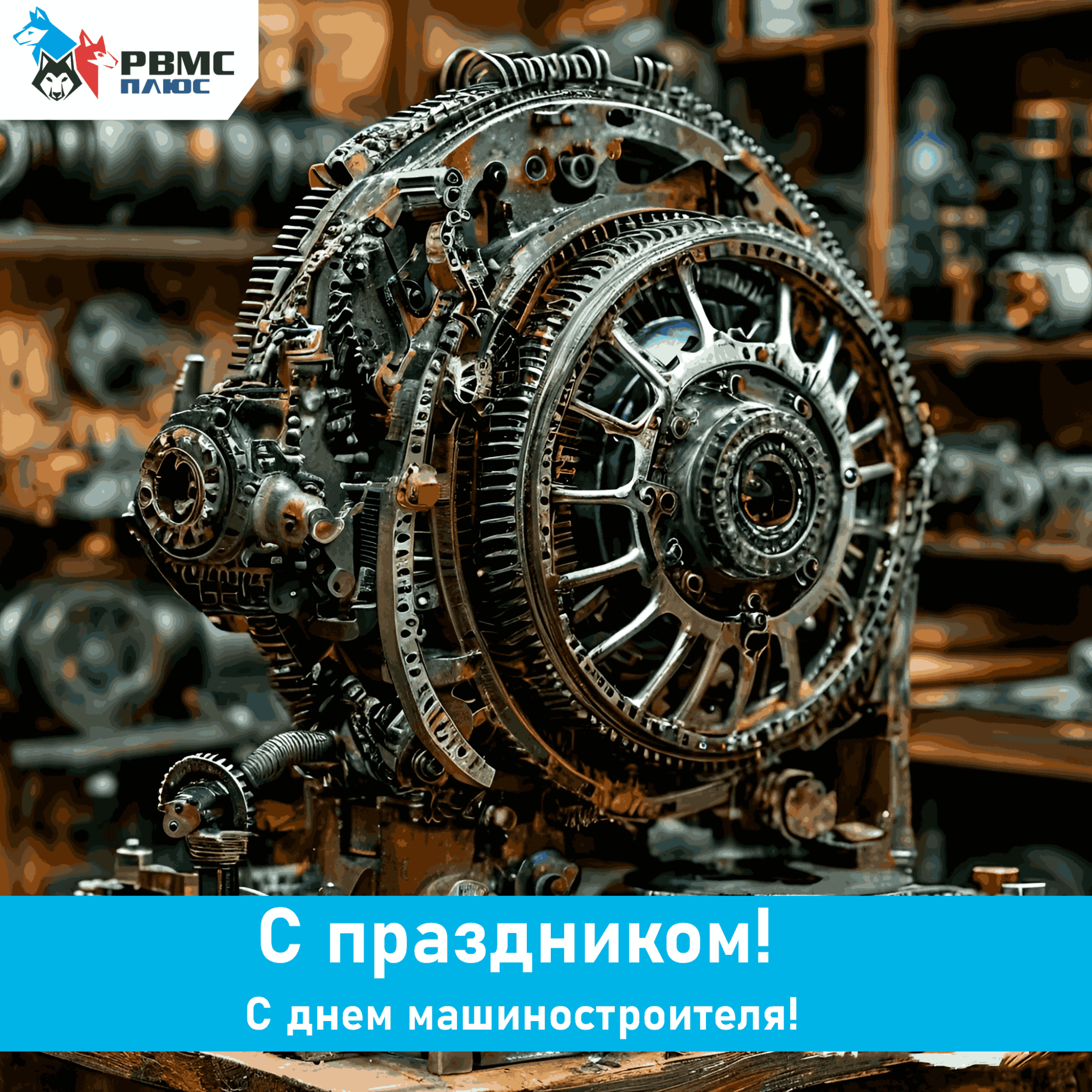 Поздравляем с Днём машиностроителя! Поздравляем с Днём машиностроителя!